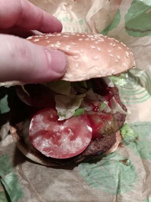 Whopper at Burger King in Luton