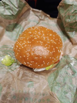 Vegan Whopper at Burger King in Luton