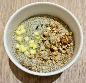 Mango chia pudding  at Kaleidoscope in Dubai