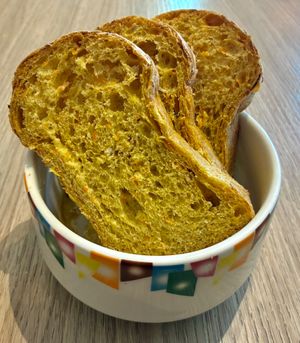 Carrot bread  at Kaleidoscope in Dubai