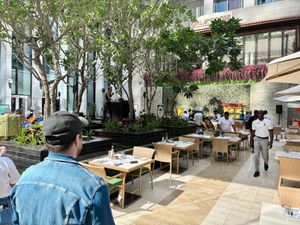 Courtyard venue  at Ziya in Dubai