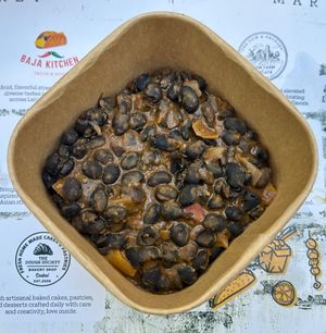 Spiced black beans  at Ziya in Dubai