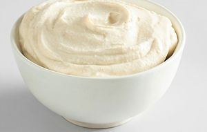 Hummus at Aegean Fish - Ψάρια Αιγαίου in Rhodes