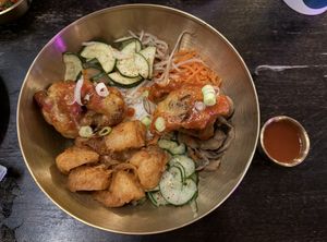   at OMOMO Korean Street Food + Bubble Tea in Sheffield