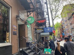 Not wheelchair accessible at What The Falafel - Macdougal in New York City