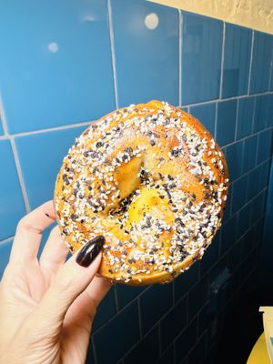   at Moonrise Bagels in New York City