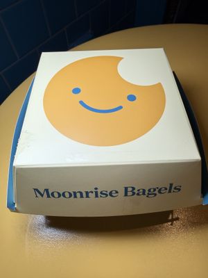   at Moonrise Bagels in New York City