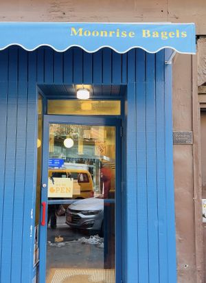   at Moonrise Bagels in New York City