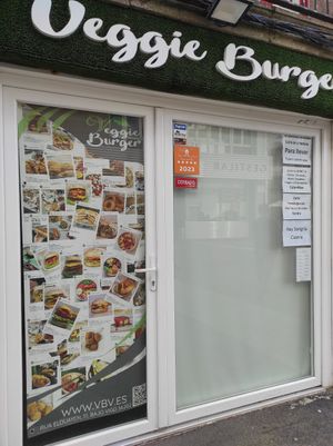 Entrance at Veggie Burger Vigo in Vigo