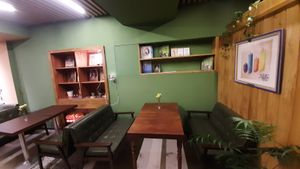 The interior at Loving Hut - Chinggis Khaan National Museum in Ulaanbaatar