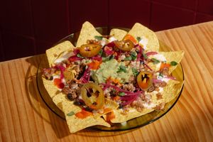 Nachos at Don Gato Bar in Madrid