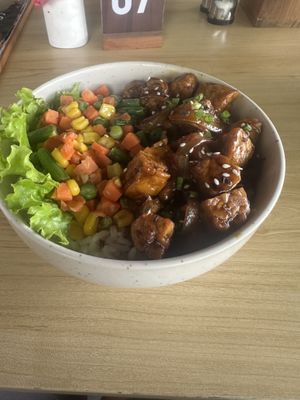 Rice bowl  at Botanicals Coffee and Eatery in Seminyak
