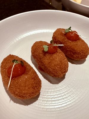 Croquettes  at 17 Plant Based in Evanston