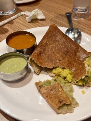 Masala dosa   at MTR 1924 Bangkok in Bangkok