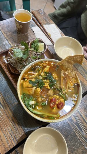 Bún bò Huế  at Ngoc Hoan Cafe in Seoul