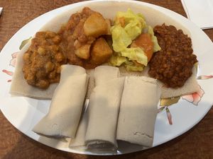   at Blue Nile Cafe in Kansas City