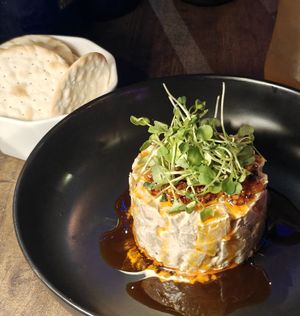 Turnip Tartare (vegan) at Ursa Kitchen in Mammoth Lakes