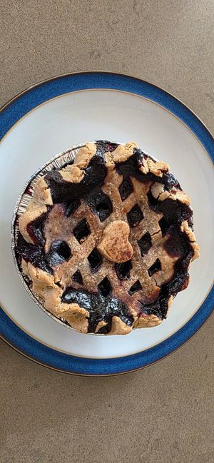 Blueberry pie at Cherry Pie - American Dessert Pies in Melbourne