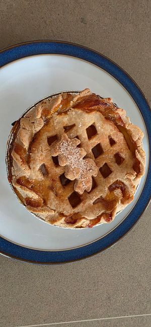 Peach pie at Cherry Pie - American Dessert Pies in Melbourne