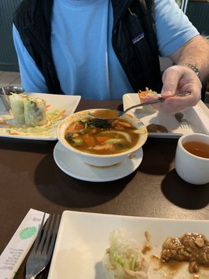 Apps at My Thai Vegan Cafe in Boston