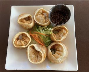 Large portions! Great appetizers!  at My Thai Vegan Cafe in Boston