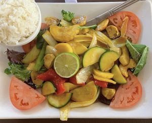 Tasty! at My Thai Vegan Cafe in Boston