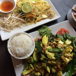 yum at My Thai Vegan Cafe in Boston