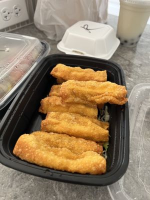 Tofu Cigars  at My Thai Vegan Cafe in Boston