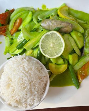   at My Thai Vegan Cafe in Boston