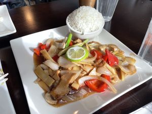   at My Thai Vegan Cafe in Boston