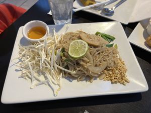 Pad Thai  at My Thai Vegan Cafe in Boston