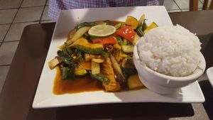  at My Thai Vegan Cafe in Boston