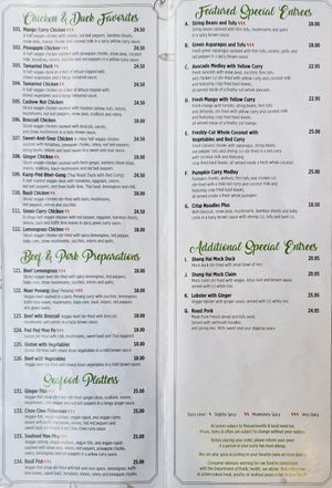  at My Thai Vegan Cafe in Boston