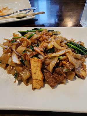 Pad See Ew Plus at My Thai Vegan Cafe in Boston