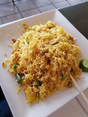 Basil Fried Rice at My Thai Vegan Cafe in Boston