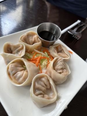 Vegan steamed dumplings!  at My Thai Vegan Cafe in Boston