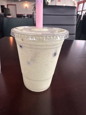 Avocado juice   at My Thai Vegan Cafe in Boston