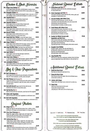  at My Thai Vegan Cafe in Boston