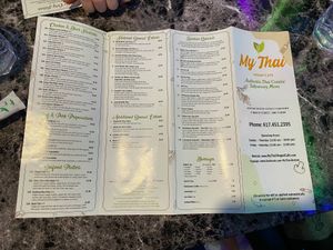  at My Thai Vegan Cafe in Boston