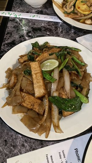 Pad see ew  at My Thai Vegan Cafe in Boston
