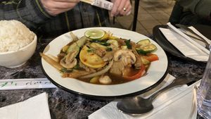 Delish  at My Thai Vegan Cafe in Boston