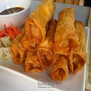 Tow-Hoo Tod (aka Crispy Tofu Cigars) at My Thai Vegan Cafe in Boston