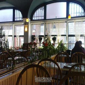 interior at My Thai Vegan Cafe in Boston