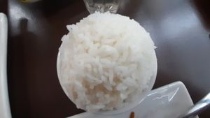 Rice at My Thai Vegan Cafe in Boston