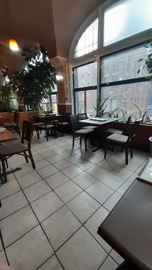 Restaurant at My Thai Vegan Cafe in Boston