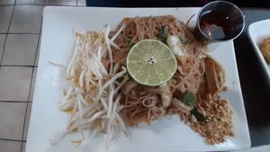 Pad Thai at My Thai Vegan Cafe in Boston