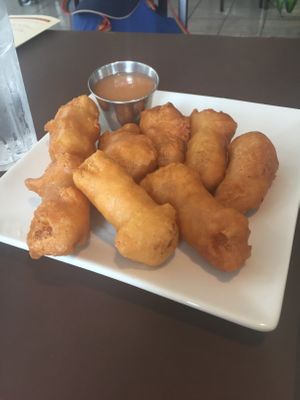 Fake Chicken fingers at My Thai Vegan Cafe in Boston