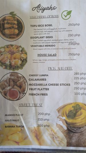 Loved the eggplant SigSig! at Villa Alessandra in Central Visayas