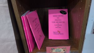 An interesting looking book at Toasty Taiyaki in Tallahassee