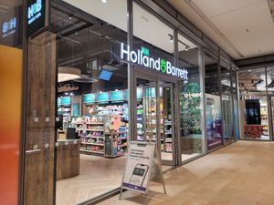 Shop front at Holland & Barrett - Paddington in West London
